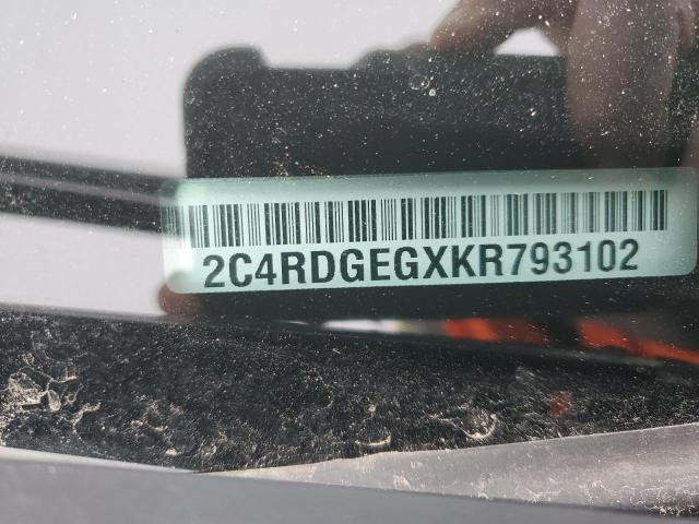 2C4RDGEGXKR793102 Dodge Grand Caravan Gt