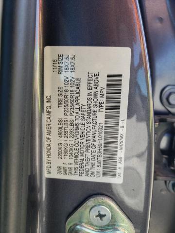 5J8TB3H59HL015021 Acura Rdx Technology