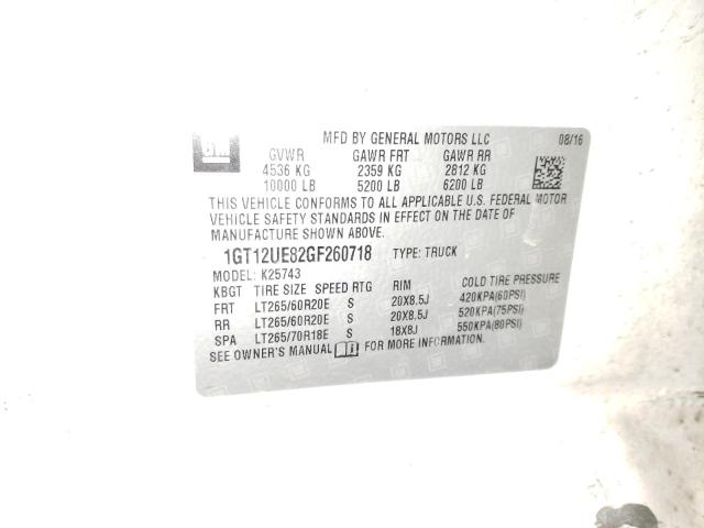 1GT12UE82GF260718 GMC Sierra K2500 Denali