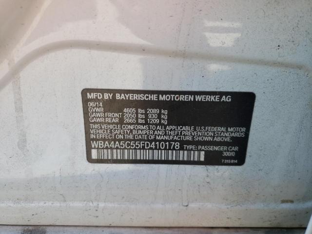 WBA4A5C55FD410178 BMW 428 I Gran Coupe