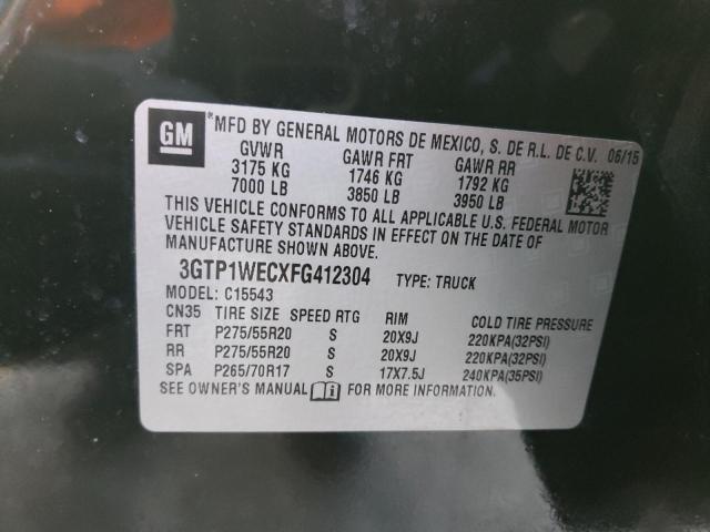 3GTP1WECXFG412304 GMC Sierra C1500 Denali