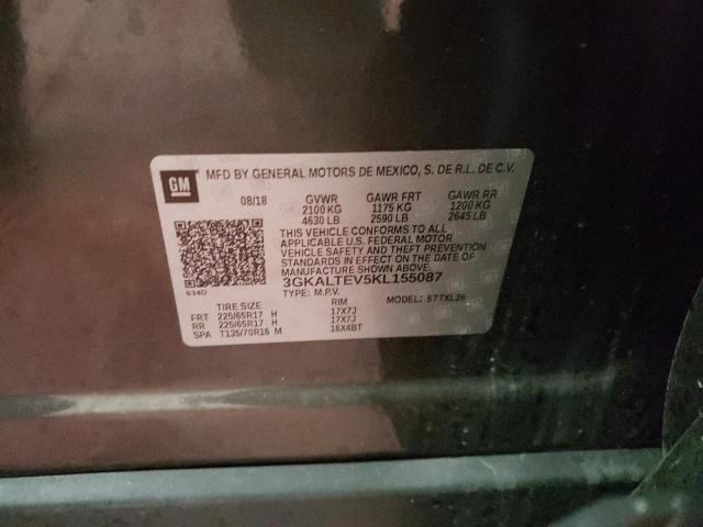 3GKALTEV5KL155087 GMC Terrain Sle