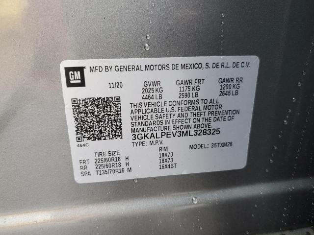 3GKALPEV3ML328325 GMC Terrain Slt