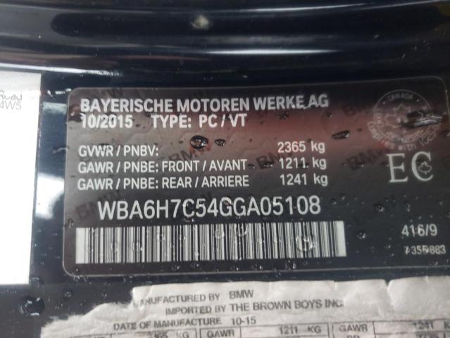 WBA6H7C54GGA05108 BMW 650 XI