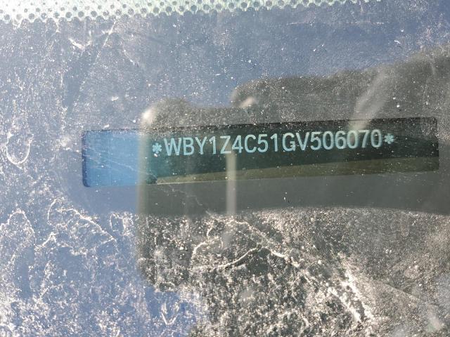 WBY1Z4C51GV506070 BMW I3 REX
