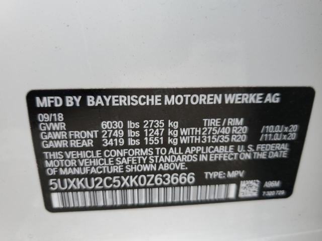 5UXKU2C5XK0Z63666 BMW X6 Xdrive35i