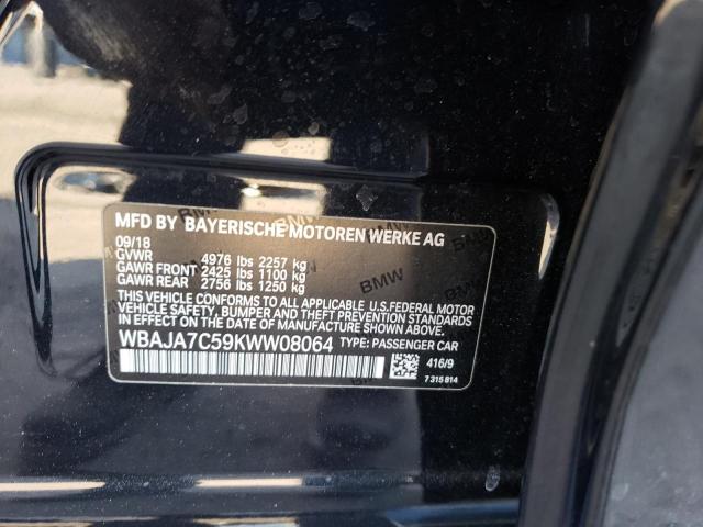 WBAJA7C59KWW08064 BMW 530 XI