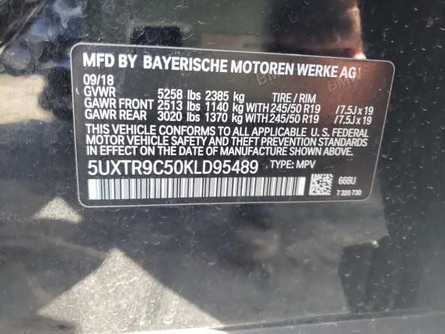 5UXTR9C50KLD95489 BMW X3 Xdrive30i