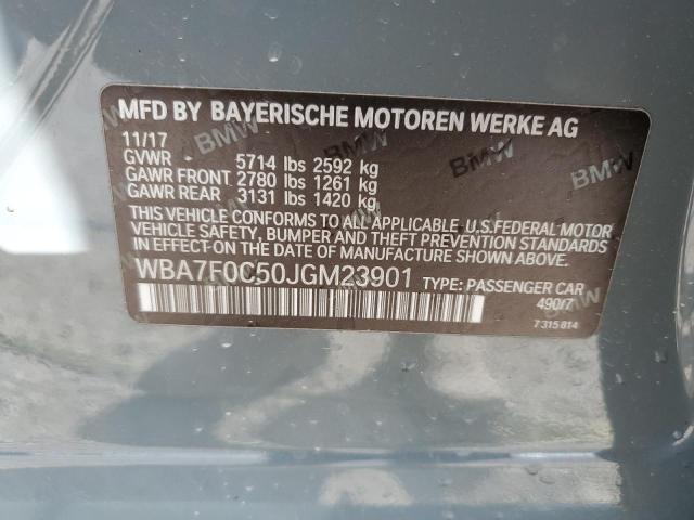 WBA7F0C50JGM23901 BMW 750 I