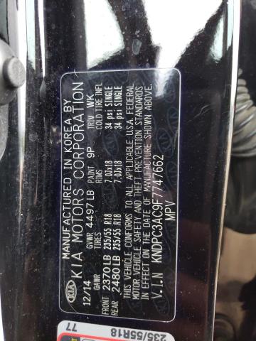 KNDPC3AC9F7747662 KIA Sportage Ex