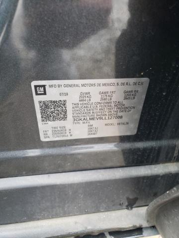 3GKALMEV9LL127008 GMC Terrain Sle