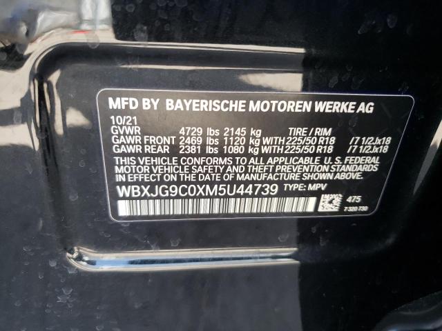 WBXJG9C0XM5U44739 BMW X1 Xdrive28i