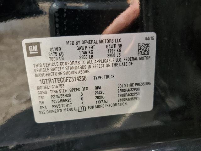 1GTR1TEC0FZ314258 GMC Sierra C1500