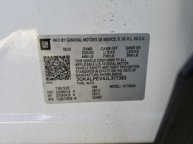 3GKALPEV4JL377383 GMC Terrain Slt