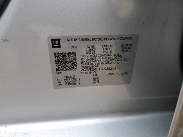 2GTR1MEC7K1228132 GMC Sierra Limited C1500 Sle