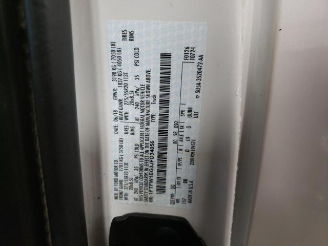 1FTFW1EG3JFD34056 Ford F150 Supercrew