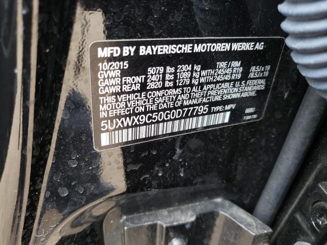 5UXWX9C50G0D77795 BMW X3 Xdrive28i