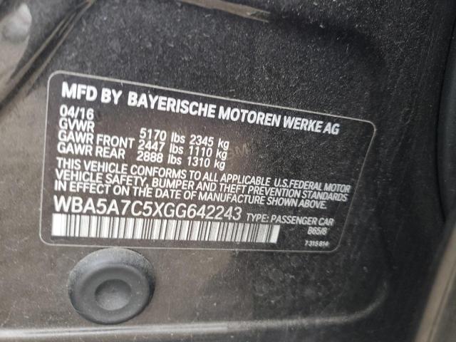 WBA5A7C5XGG642243 BMW 528 XI