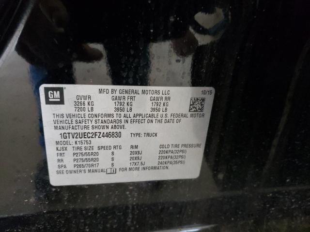 1GTV2UEC2FZ446830 GMC Sierra K1500 Sle