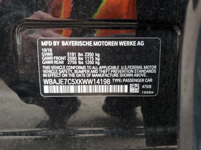 WBAJE7C5XKWW14198 BMW 540 XI