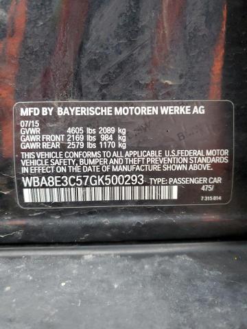 WBA8E3C57GK500293 BMW 328 Xi Sulev