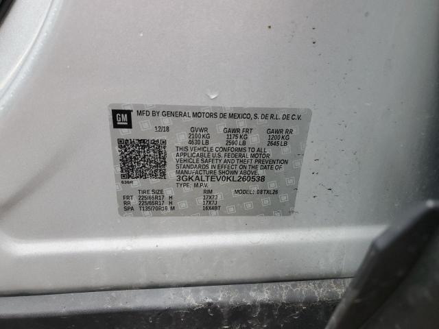 3GKALTEV0KL260538 GMC Terrain Sle