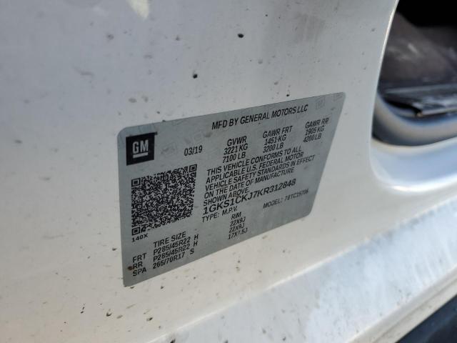 1GKS1CKJ7KR312848 GMC YUKON DENALI
