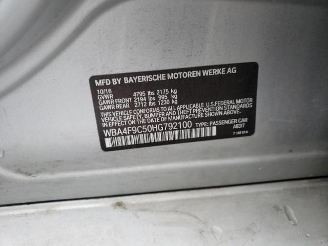 WBA4F9C50HG792100 BMW 430xi Gran Coupe