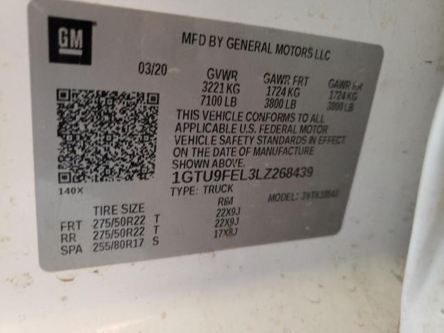1GTU9FEL3LZ268439 GMC Sierra K1500 Denali