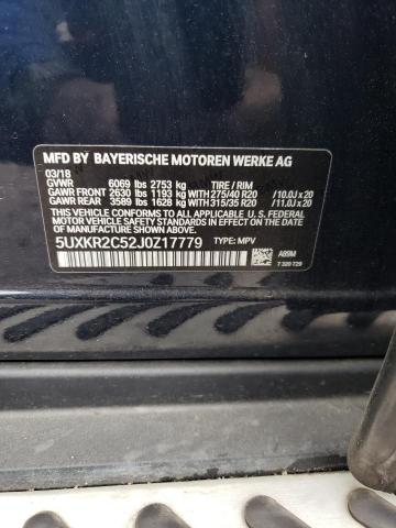 5UXKR2C52J0Z17779 BMW X5 Sdrive35i