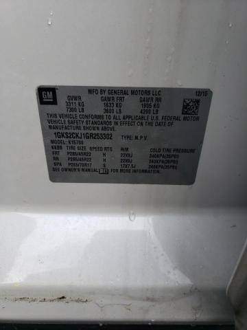 1GKS2CKJ1GR253302 GMC YUKON DENALI