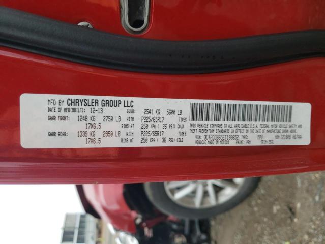 3C4PDDBG5ET190652 Dodge Journey Sxt