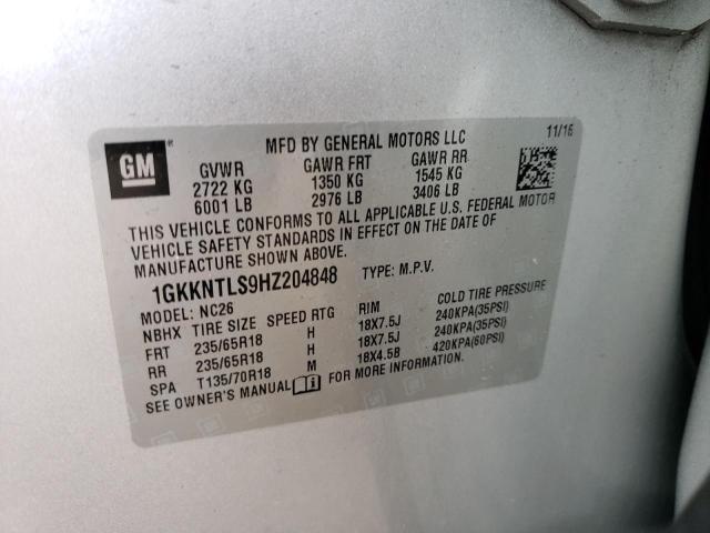 1GKKNTLS9HZ204848 GMC Acadia All Terrain