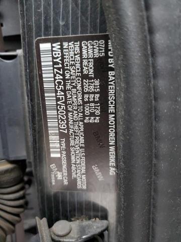 WBY1Z4C54FV502397 BMW I3 REX