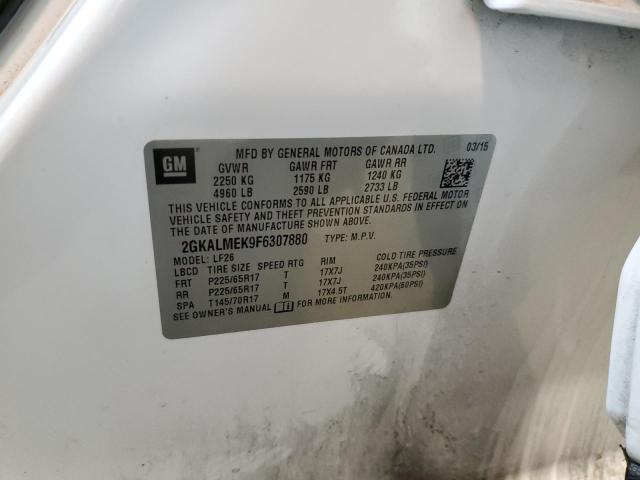 2GKALMEK9F6307880 GMC Terrain Sle
