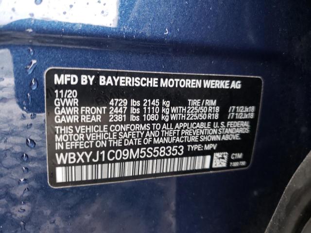WBXYJ1C09M5S58353 BMW X2 Xdrive28i