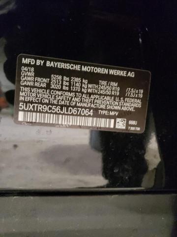 5UXTR9C56JLD67064 BMW X3 Xdrive30i
