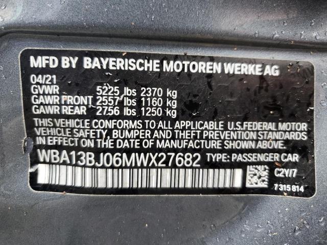 WBA13BJ06MWX27682 BMW 530 XI