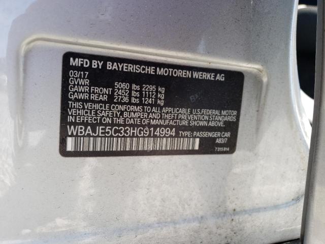 WBAJE5C33HG914994 BMW 540 I