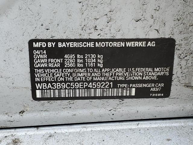 WBA3B9C59EP459221 BMW 335 XI