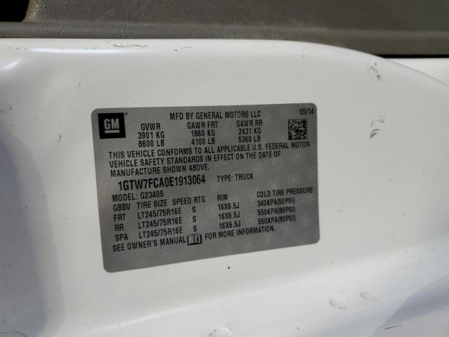 1GTW7FCA0E1913064 GMC Savana G2500