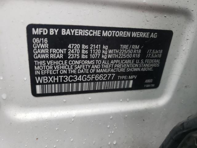 WBXHT3C34G5F66277 BMW X1 Xdrive28i