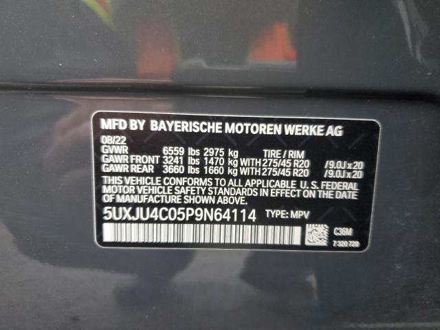5UXJU4C05P9N64114 BMW X5 M50i