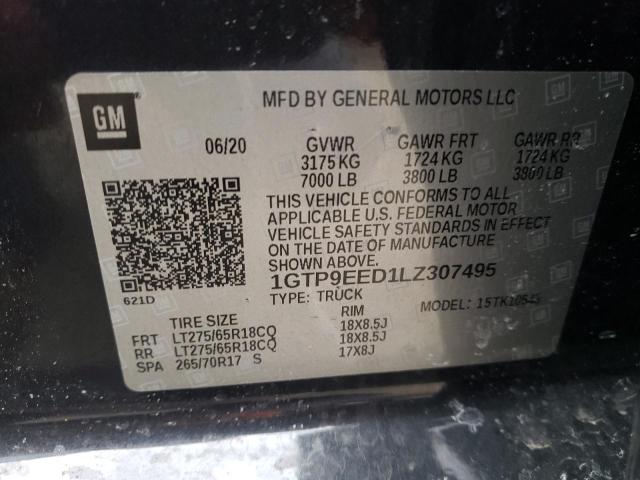 1GTP9EED1LZ307495 GMC Sierra K1500 At4