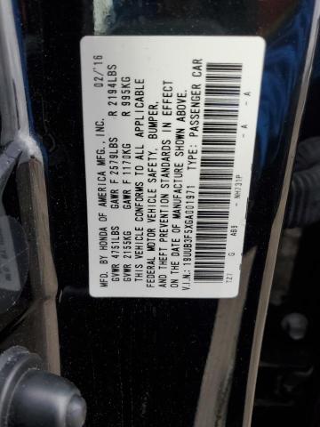 19UUB3F5XGA001971 Acura TLX TECH