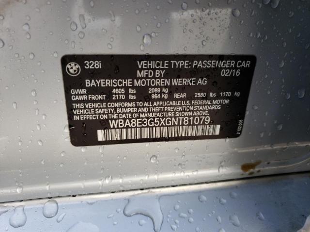 WBA8E3G5XGNT81079 BMW 328 Xi Sulev