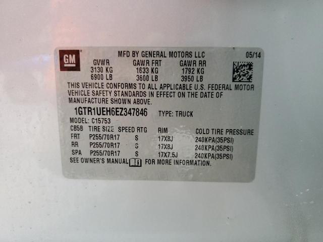 1GTR1UEH6EZ347846 GMC Sierra C1500 Sle