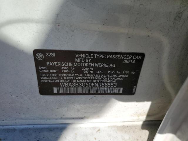 WBA3B3G50FNR86553 BMW 328 XI
