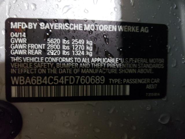 WBA6B4C54FD760689 BMW 650 Xi Gran Coupe