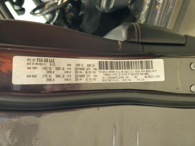 1C4RDHAG4FC127346 Dodge Durango Sxt